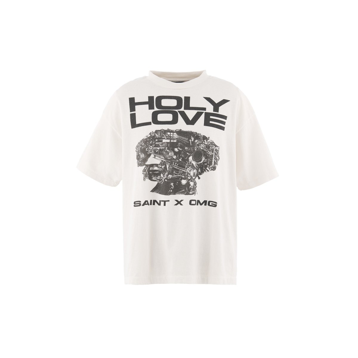 画像1: SAINT Mxxxxxx × Kosuke Kawamura KK_SS T-SHIRT/HOLY LOVE (1)