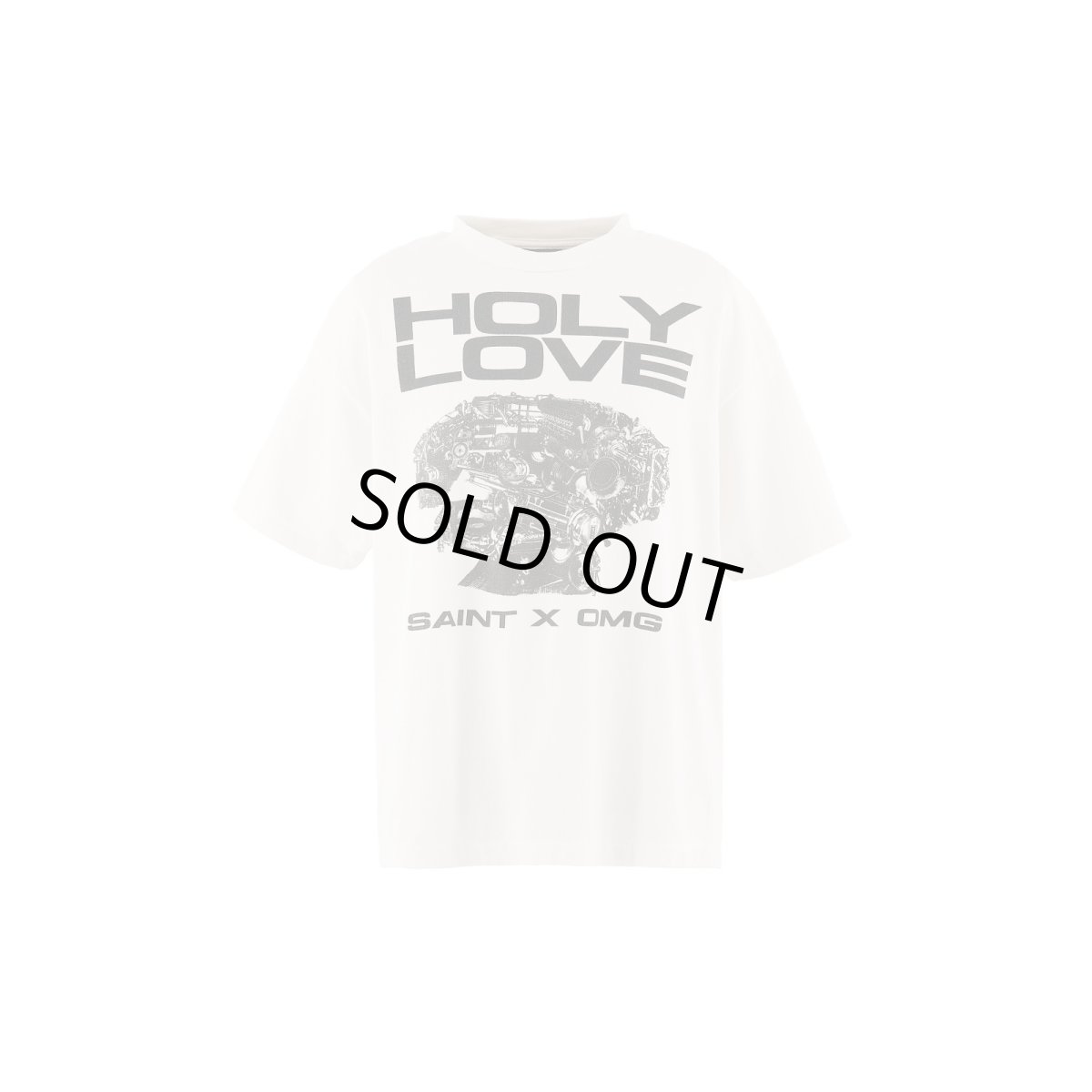 画像1: SAINT Mxxxxxx × Kosuke Kawamura KK_SS T-SHIRT/HOLY LOVE (1)
