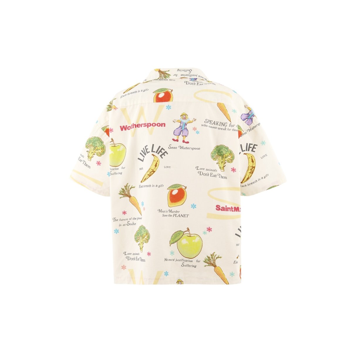 画像2: SAINT Mxxxxxx × Sean Wotherspoon SW_OPEN COLLAR SHIRT (2)