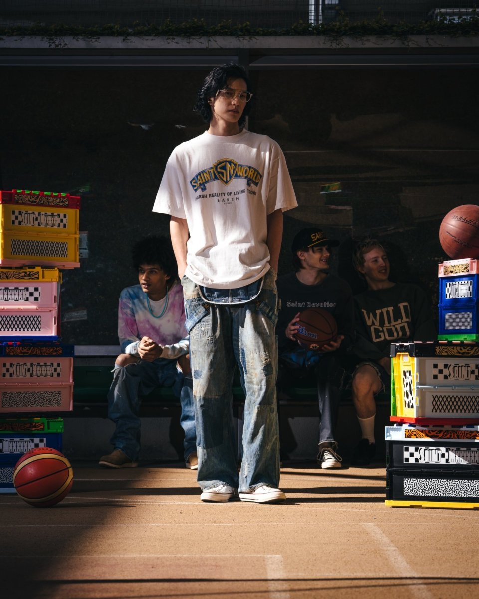 画像2: SAINT Mxxxxxx_SS T-SHIRT/SAINT WORLD (2)