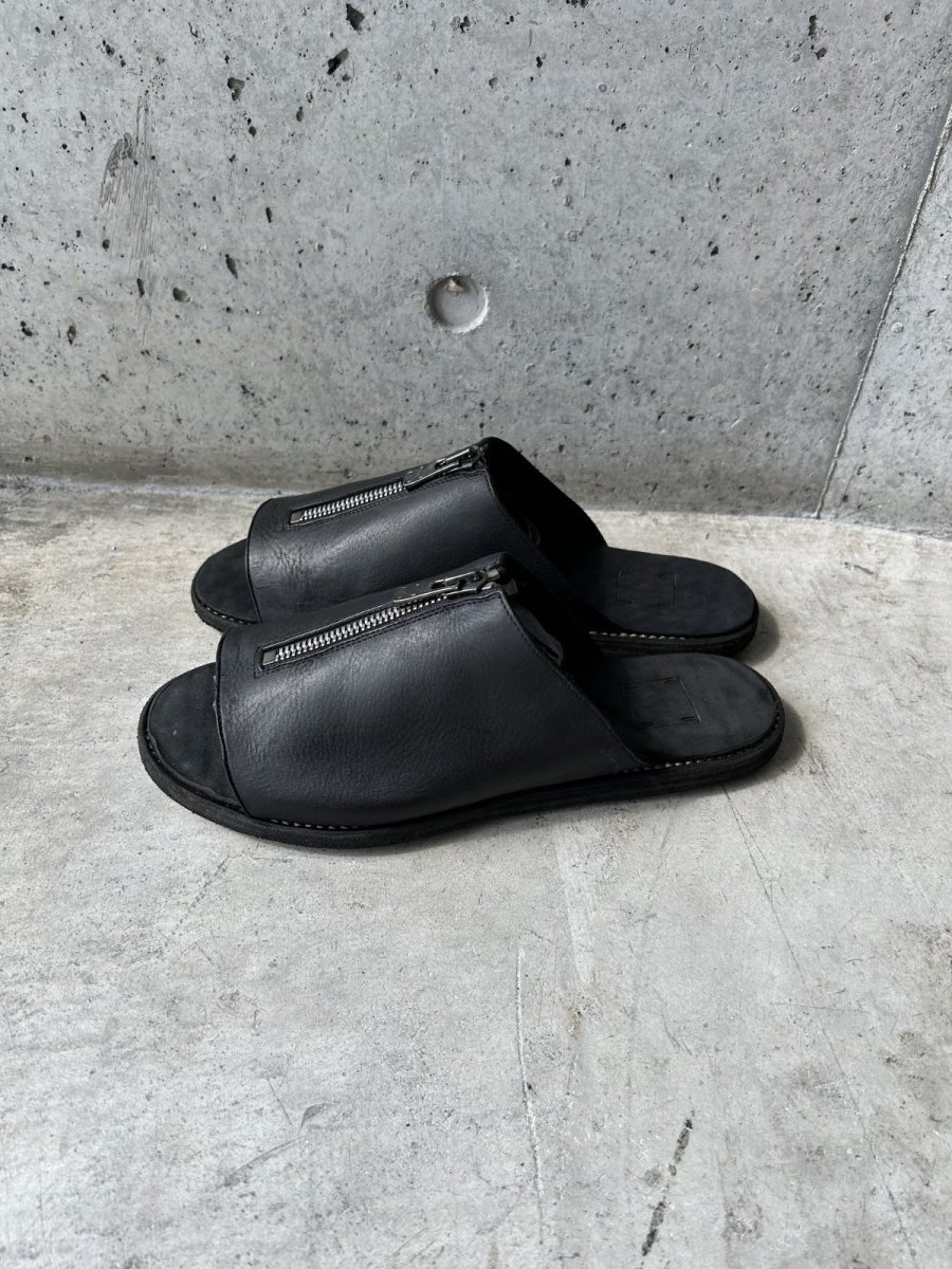 画像3: GUIDI BRKZ06 CALF BACK SIDE GRAIN BLACK (3)