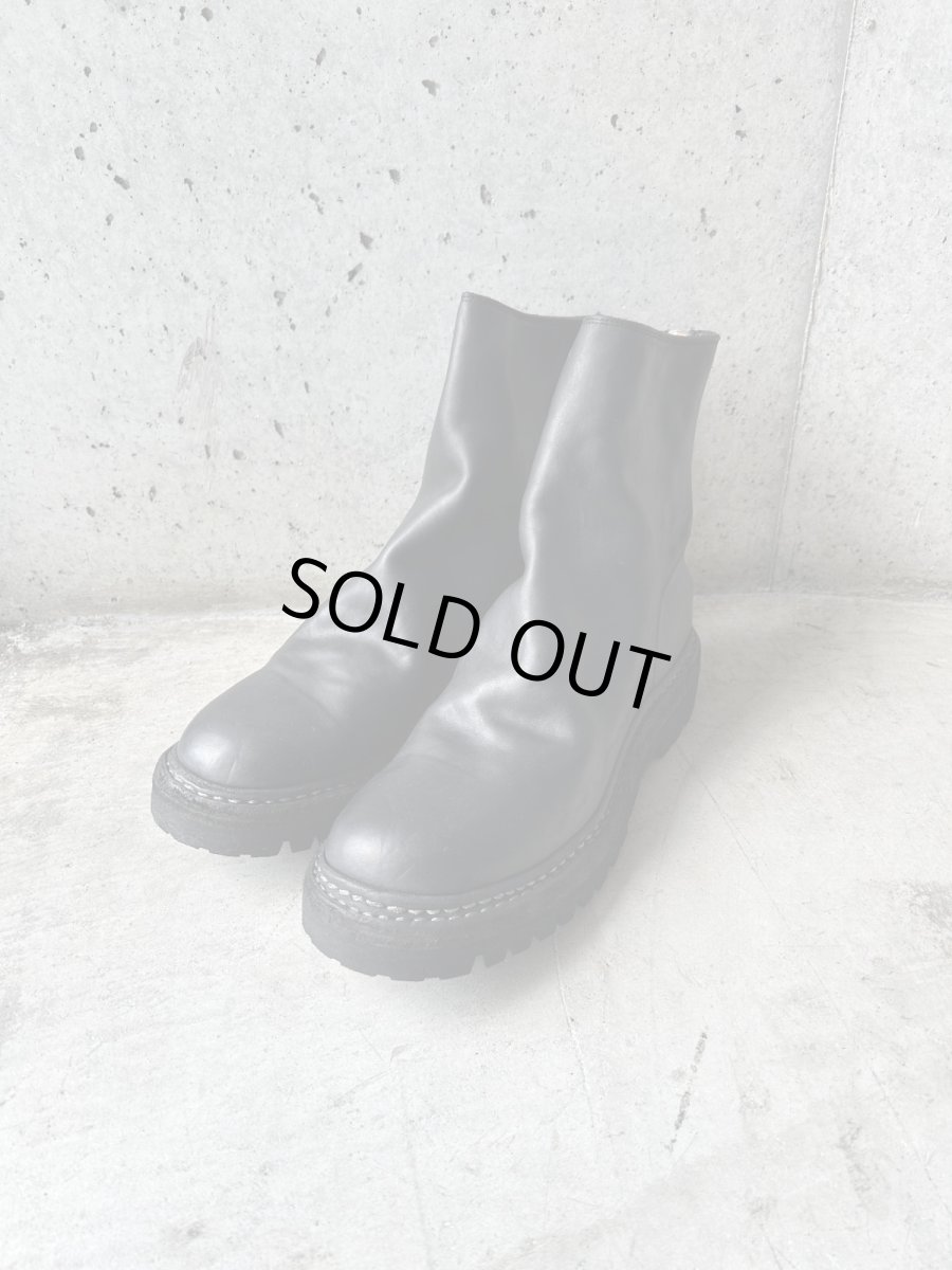 画像1: GUIDI 796V HORSE FULLGRAIN BACK ZIP BOOTS (1)