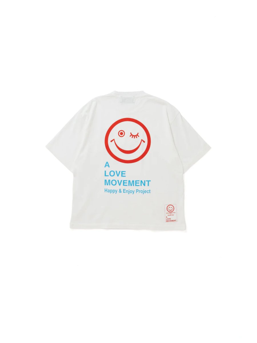 画像2: Perfect ribs®︎×A LOVE MOVEMENT】SMILE ALM / Short Sleeve T Shirts (2)