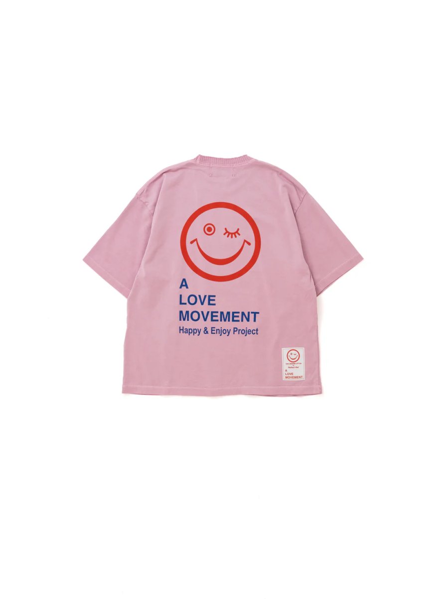 画像2: Perfect ribs®︎×A LOVE MOVEMENT】SMILE ALM / Short Sleeve T Shirts (2)