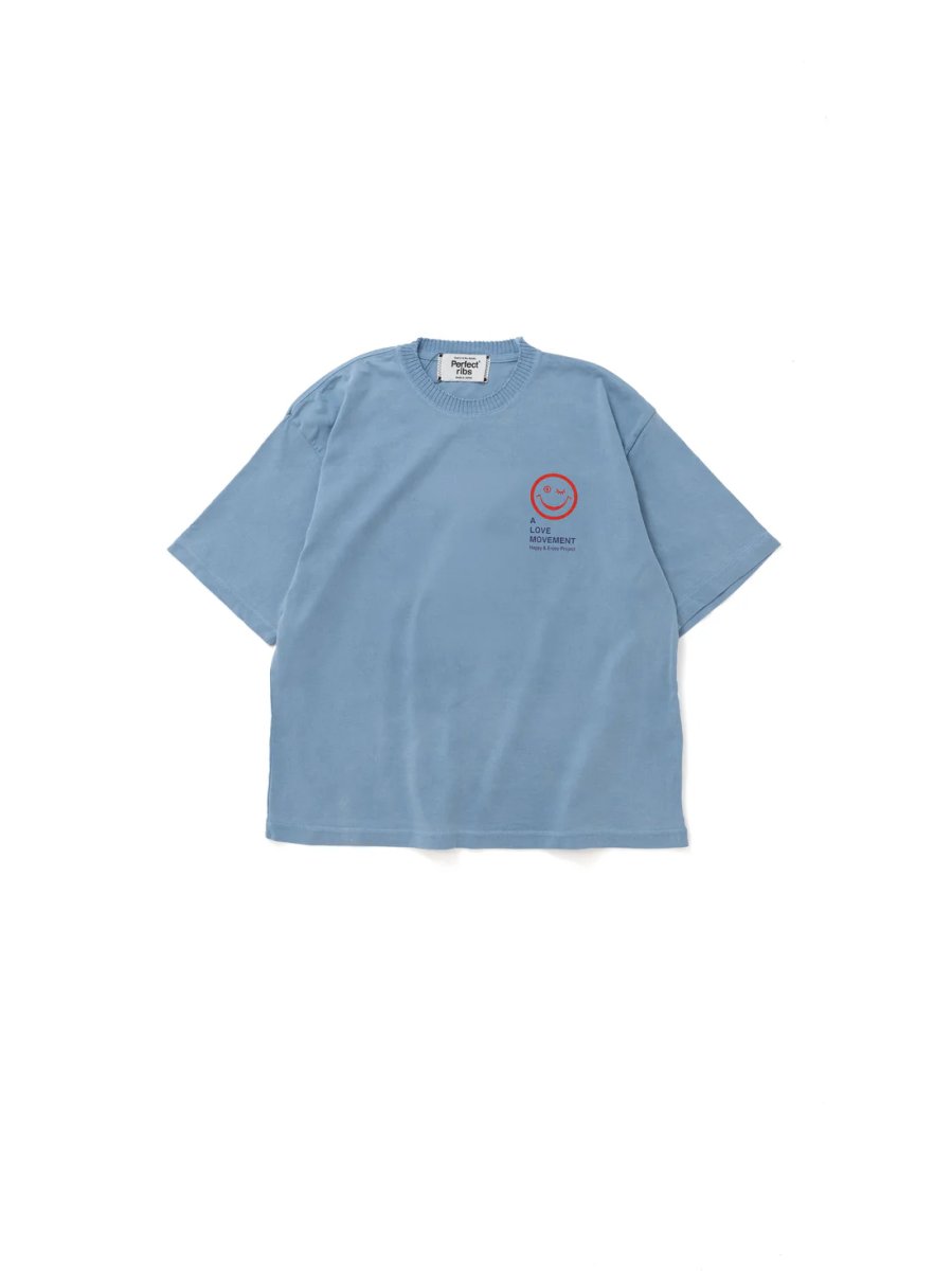 画像1: Perfect ribs®︎×A LOVE MOVEMENT】SMILE ALM / Short Sleeve T Shirts (1)