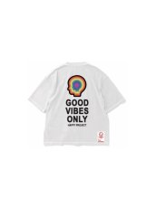 画像2: Perfect ribs®︎×A LOVE MOVEMENT】GOOD VIBES ONLY / Short Sleeve T Shirts (2)