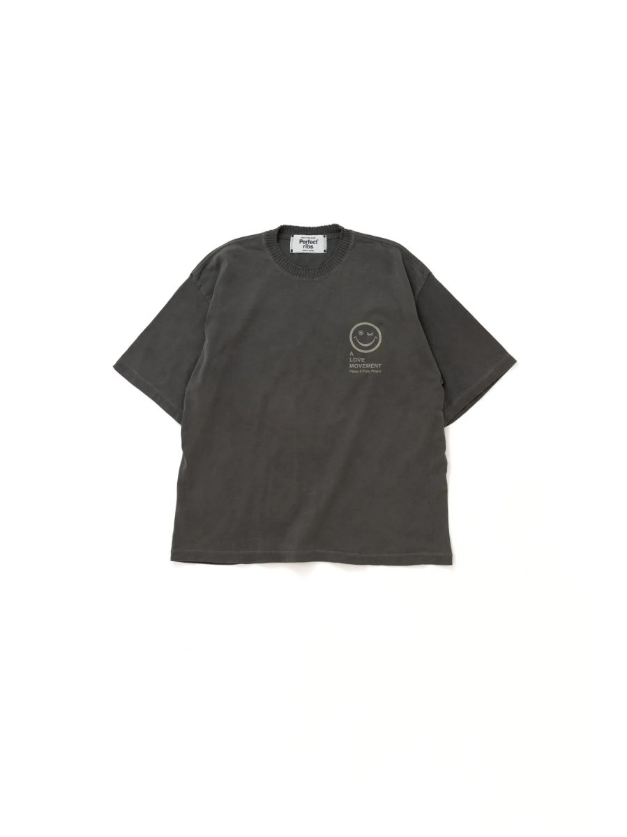 画像1: Perfect ribs®︎×A LOVE MOVEMENT】SMILE ALM / Short Sleeve T Shirts (1)