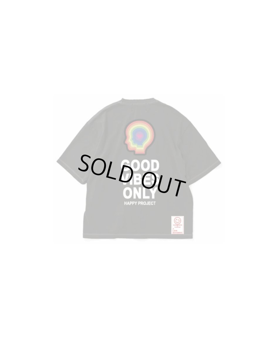 画像2: Perfect ribs®︎×A LOVE MOVEMENT】GOOD VIBES ONLY / Short Sleeve T Shirts (2)