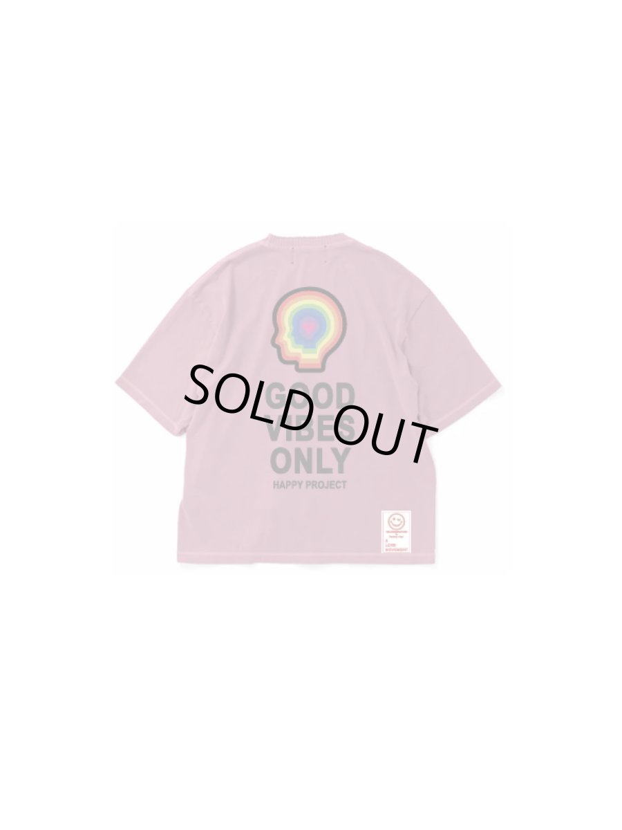 画像2: Perfect ribs®︎×A LOVE MOVEMENT】GOOD VIBES ONLY / Short Sleeve T Shirts (2)