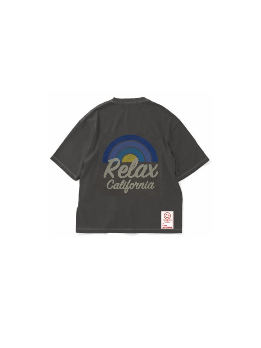 画像2: Perfect ribs®︎×A LOVE MOVEMENT】Relax CALFOLNIA / Short Sleeve T Shirts (2)