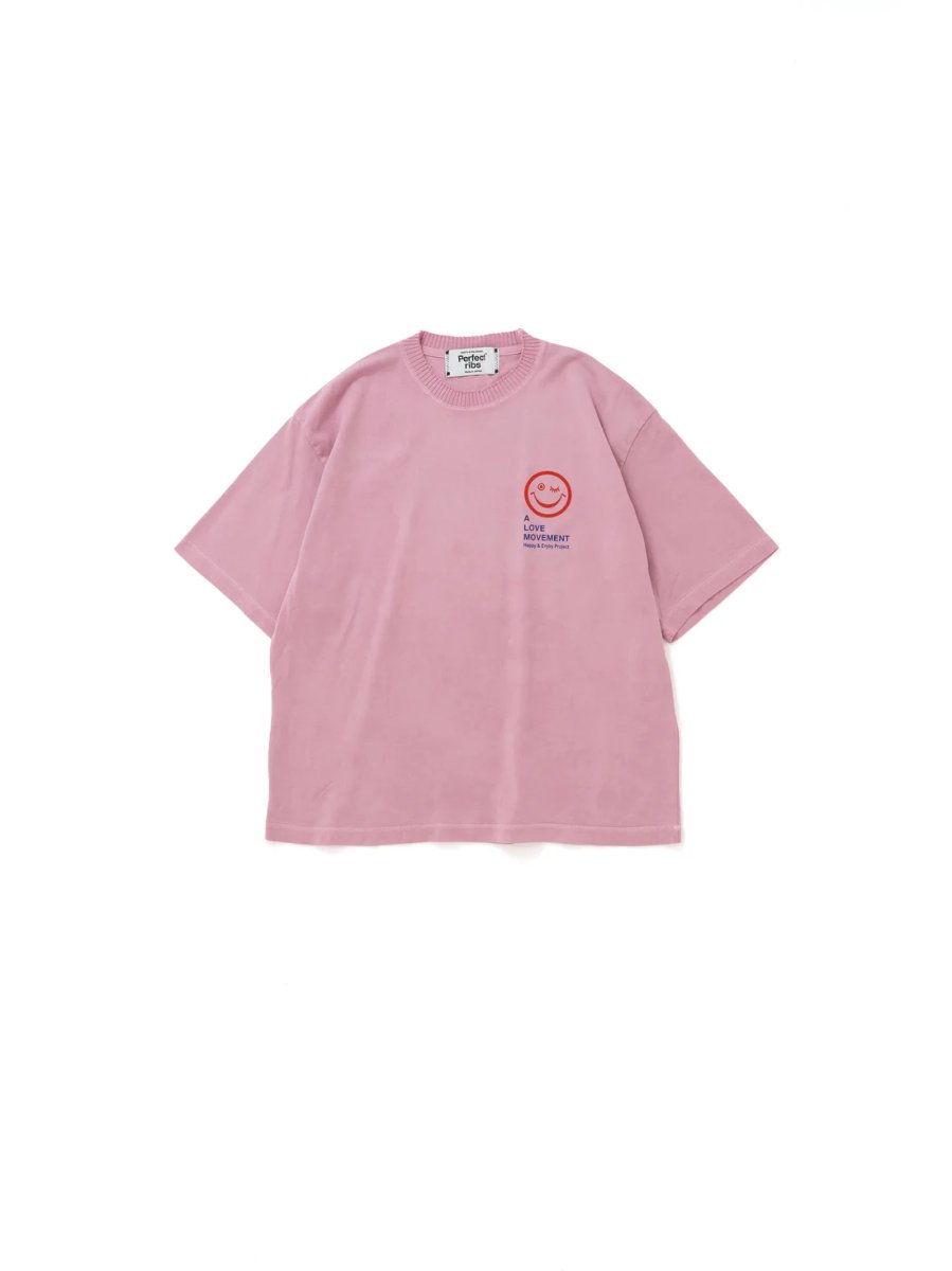 画像1: Perfect ribs®︎×A LOVE MOVEMENT】SMILE ALM / Short Sleeve T Shirts (1)