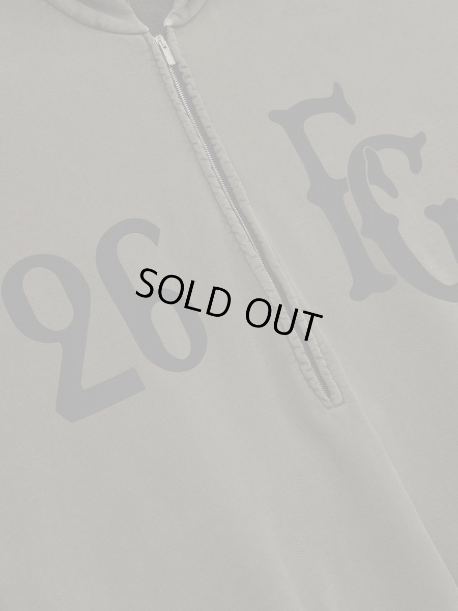 画像3: FEAR OF GOD   Baseball Club Half Zip Hoodie (3)