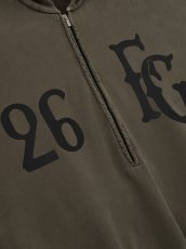 画像3: FEAR OF GOD   Baseball Club Half Zip Hoodie (3)