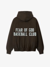 画像4: FEAR OF GOD   Baseball Club Half Zip Hoodie (4)
