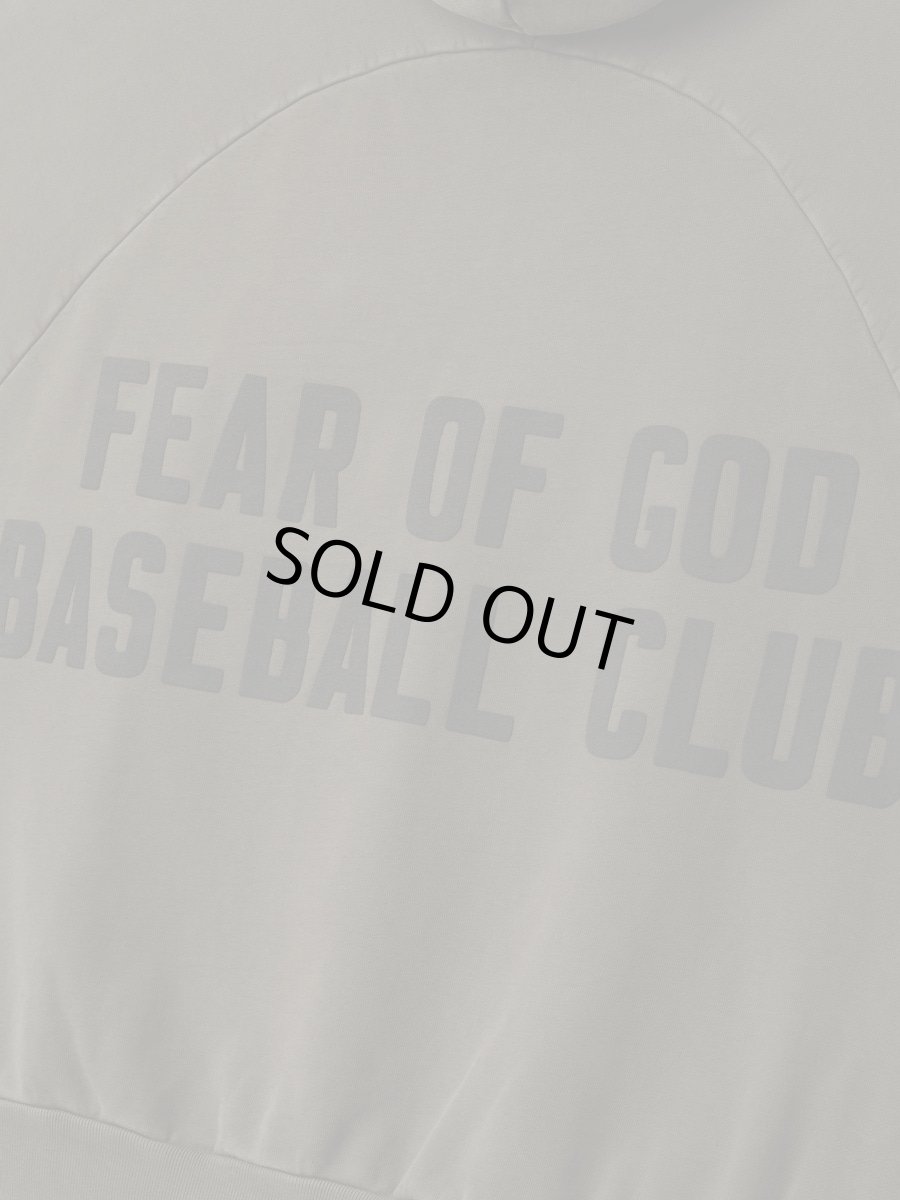 画像4: FEAR OF GOD   Baseball Club Half Zip Hoodie (4)