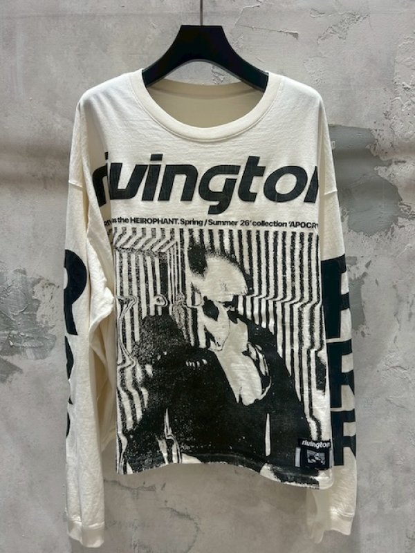 正規取扱店販売品】RRR123 RIVINGTON roi Rebis T-SHIRT ご注文確認後