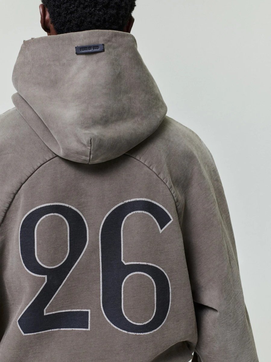 画像6: FEAR OF GOD   26 Classic Half Raglan Hoodie (6)