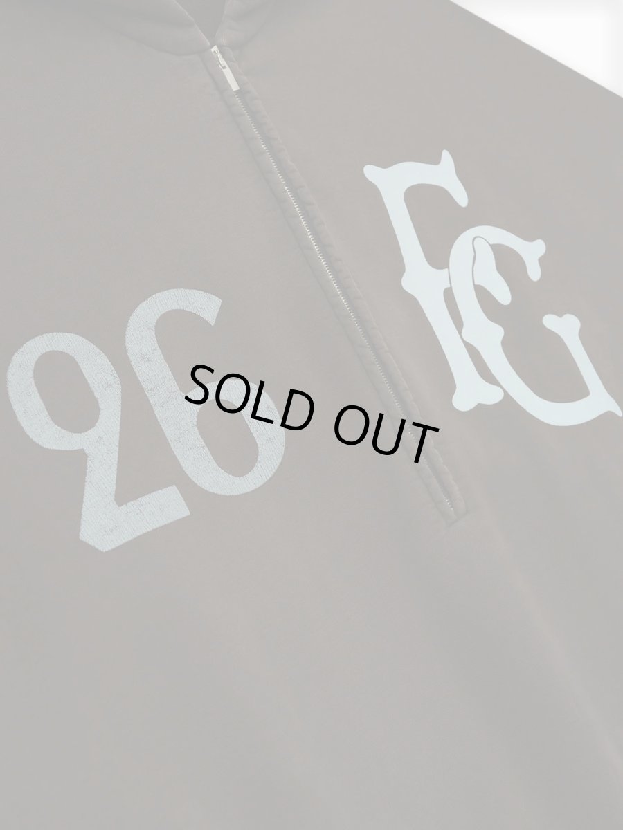 画像3: FEAR OF GOD   Baseball Club Half Zip Hoodie (3)