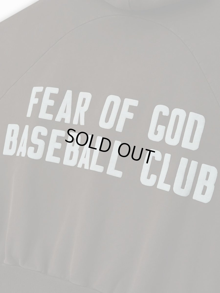 画像4: FEAR OF GOD   Baseball Club Half Zip Hoodie (4)