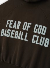 画像2: FEAR OF GOD   Baseball Club Half Zip Hoodie (2)