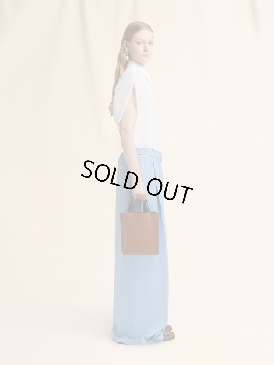 画像6: MARNI ライトブラウン、ピンク＆ダークブラウン レザー製  Museo ミニバッグ (6)