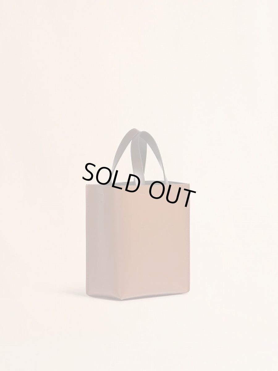 画像2: MARNI ライトブラウン、ピンク＆ダークブラウン レザー製  Museo ミニバッグ (2)