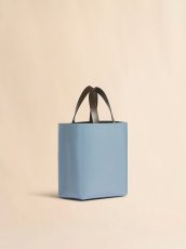 画像3: MARNI ブルー、オレンジ＆ダークブラウン レザー製 Museo ミニバッグ (3)