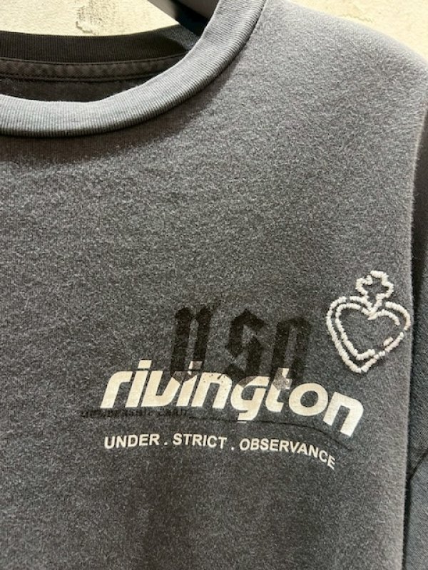 正規取扱店販売品】RRR123 RIVINGTON roi Rebis L/S T-SHIRT ご注文