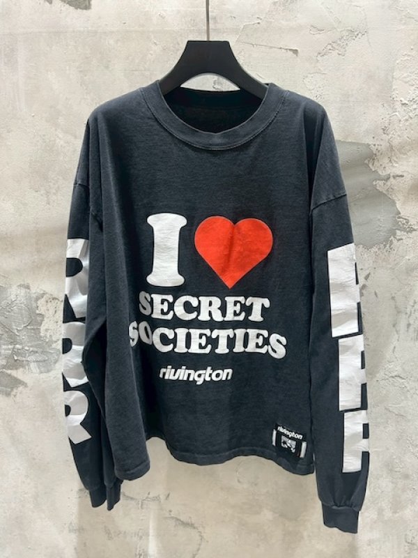 正規取扱店販売品】RRR123 RIVINGTON roi Rebis L/S T-SHIRT ご注文