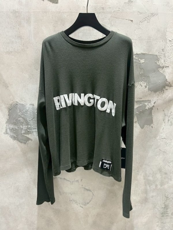 正規取扱店販売品】RRR123 RIVINGTON roi Rebis L/S T-SHIRT ご注文