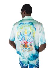 画像6: CASABLANCA　Surf Lotus Short Sleeve Silk Shirt (6)