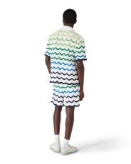 画像3: CASABLANCA　Wave Short Sleeve Knitted Shirt (3)