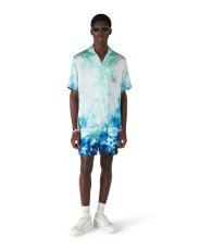 画像3: CASABLANCA　Surf Lotus Short Sleeve Silk Shirt (3)