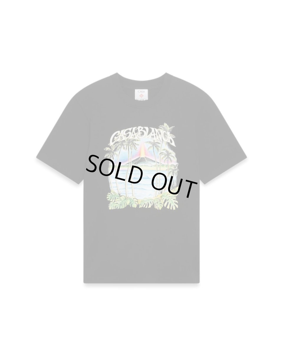 画像1: CASABLANCA　Volcano Short Sleeve T‑Shirt (1)