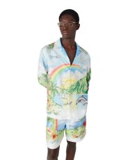 画像4: CASABLANCA　Aloha Long Sleeve Silk Shirt (4)