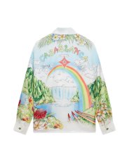 画像6: CASABLANCA　Aloha Long Sleeve Silk Shirt (6)