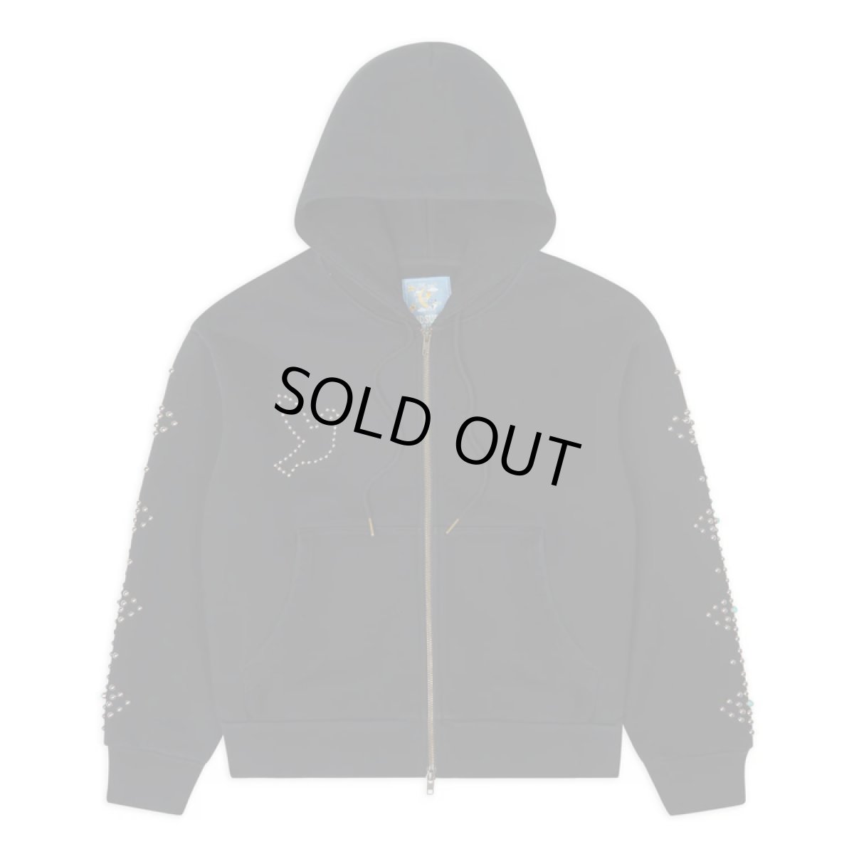 画像1: KIDSUPER Dove & Eye Studded Hoodie (1)