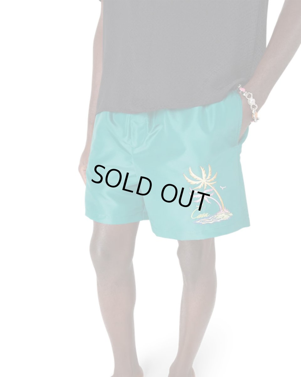 画像5: CASABLANCA　Casa Embroidery Swim Shorts (5)