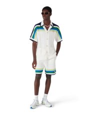 画像2: CASABLANCA　Stripe Knitted Shorts (2)