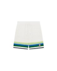 画像1: CASABLANCA　Stripe Knitted Shorts (1)