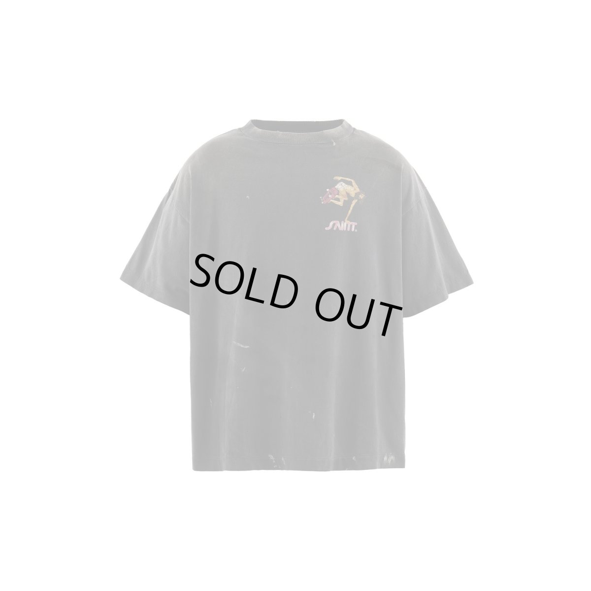 画像1: SAINT Mxxxxxx SS T-SHIRT/SKATE (1)