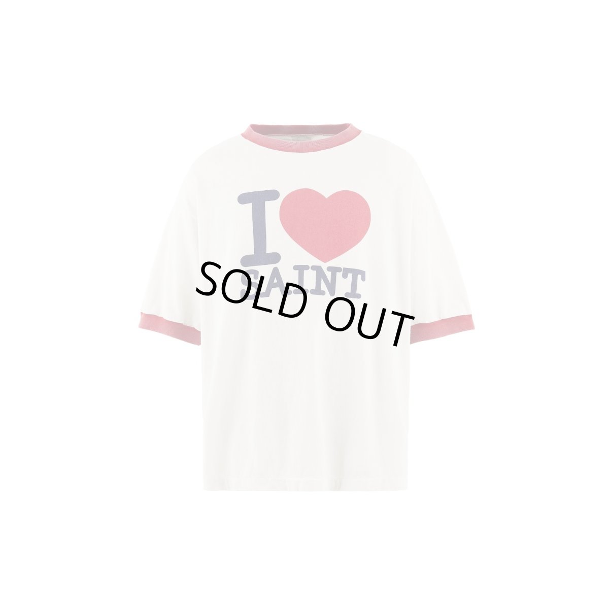 画像1: SAINT Mxxxxxx SS T-SHIRT/I LOVE SAINT (1)