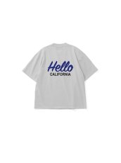 画像2: 【Perfect ribs®︎×A LOVE MOVEMENT】Helllo CALFOLNIA / Basic Short Sleeve T Shirts (2)