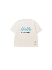 画像2: 【Perfect ribs®︎×A LOVE MOVEMENT】Helllo CALFOLNIA / Basic Short Sleeve T Shirts (2)
