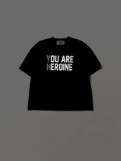 画像2: 【Perfect ribs®︎×A LOVE MOVEMENT】YOU ARE HEROINE / Basic Short Sleeve T Shirts (2)