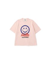 画像1: 【Perfect ribs®︎×A LOVE MOVEMENT】Helllo CALFOLNIA / Basic Short Sleeve T Shirts (1)