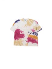 画像1: 【Perfect ribs®︎×A LOVE MOVEMENT】No,No / Basic Short Sleeve T Shirts (Tie dye) (1)