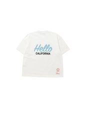 画像2: 【Perfect ribs®︎×A LOVE MOVEMENT】Helllo CALFOLNIA / Basic Short Sleeve T Shirts (2)