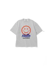 画像1: 【Perfect ribs®︎×A LOVE MOVEMENT】Helllo CALFOLNIA / Basic Short Sleeve T Shirts (1)