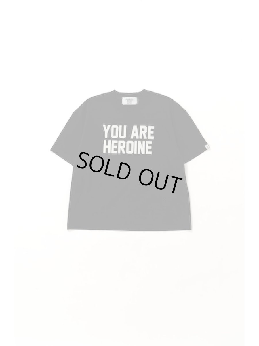画像1: 【Perfect ribs®︎×A LOVE MOVEMENT】YOU ARE HEROINE / Basic Short Sleeve T Shirts (1)